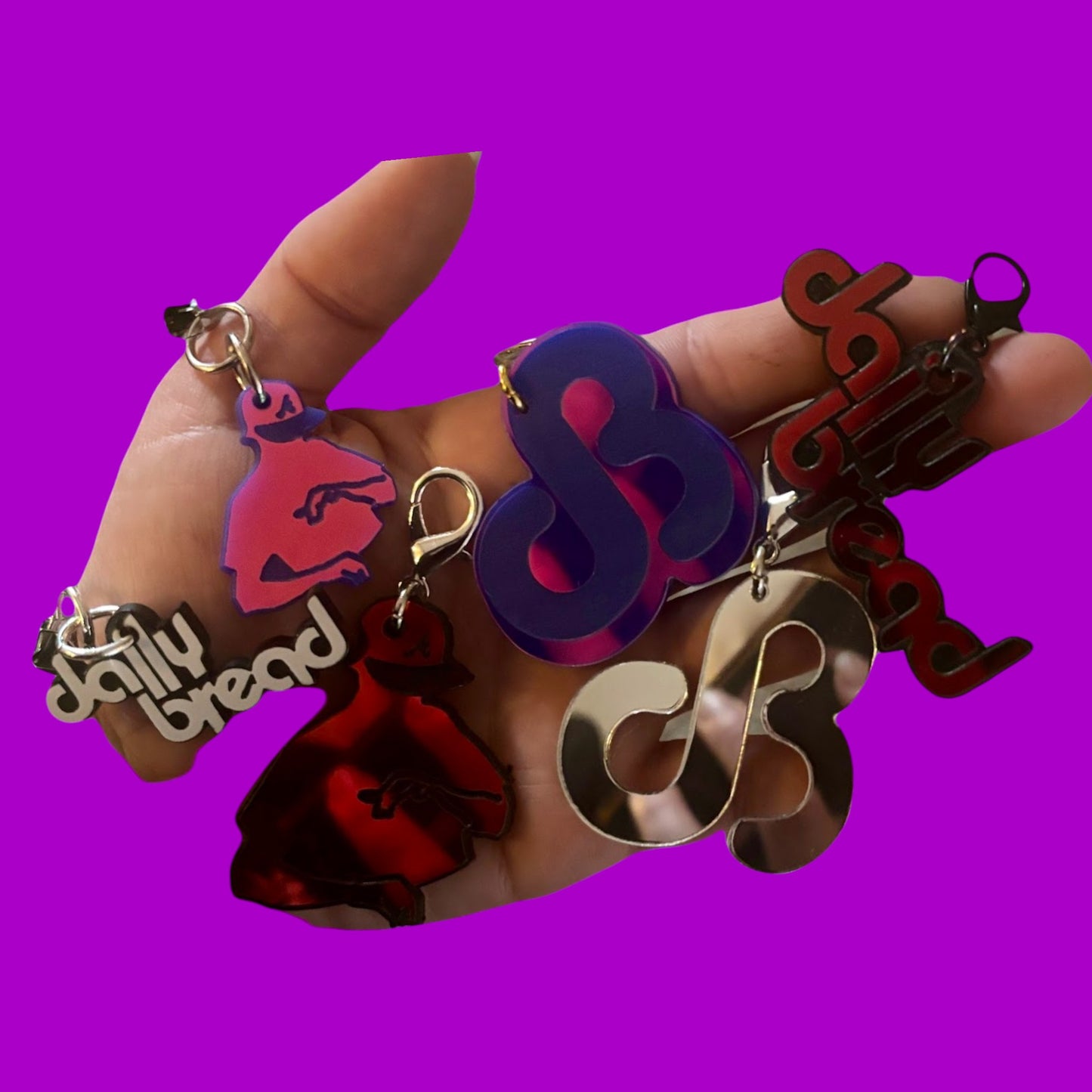 Customizable Daily Bread inspired acrylic charms