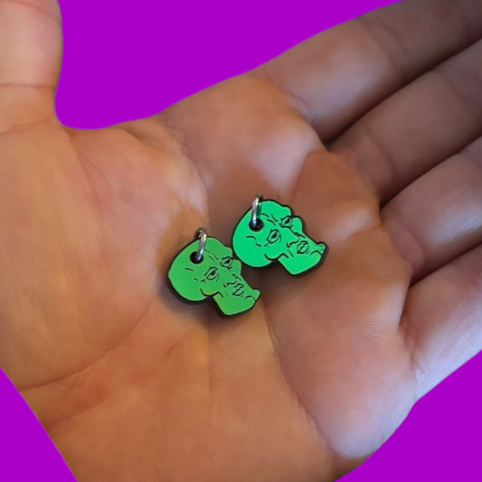 Handsome squidward mini kandi charms