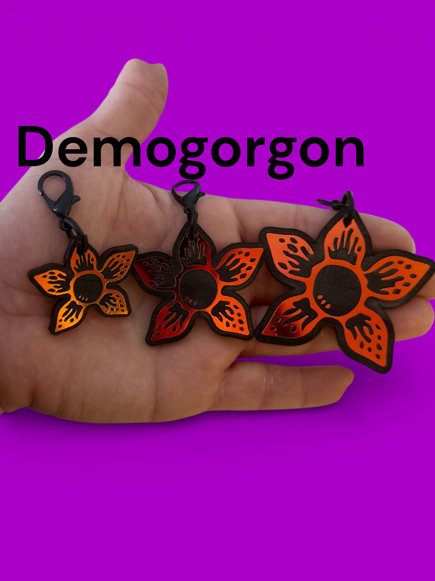 Customizable UPSIDE DOWN charms!