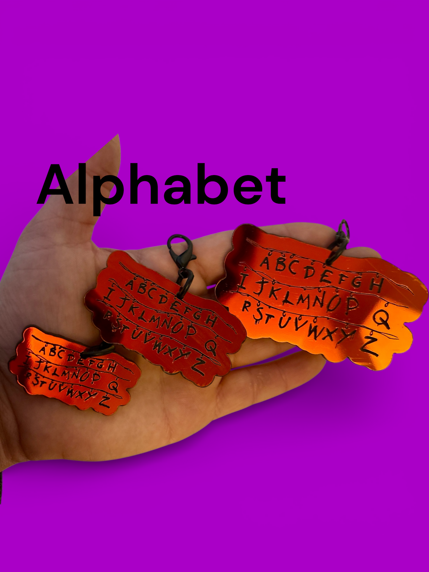 Customizable UPSIDE DOWN charms!