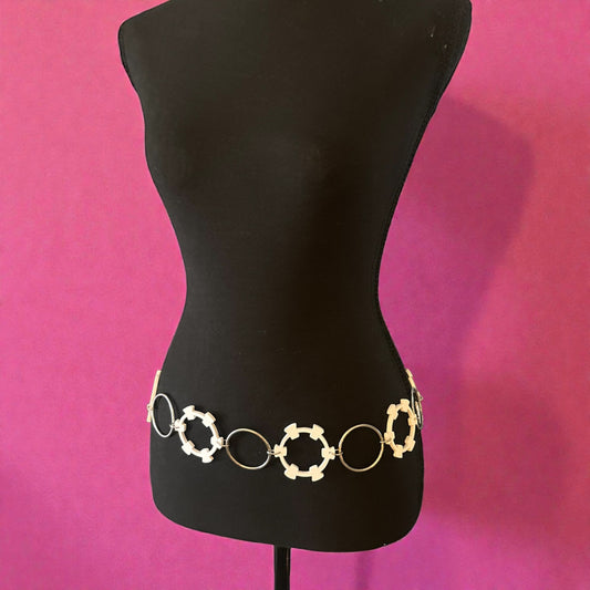 TAPE B inspired 3d printed metal ring belt