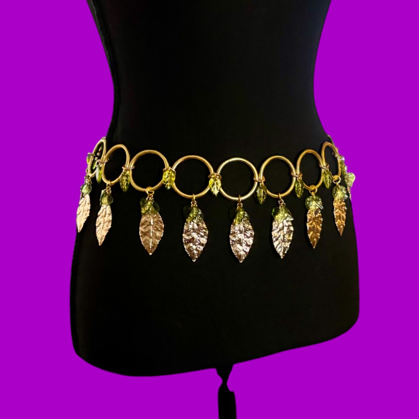 Golden forest fairy ring belt