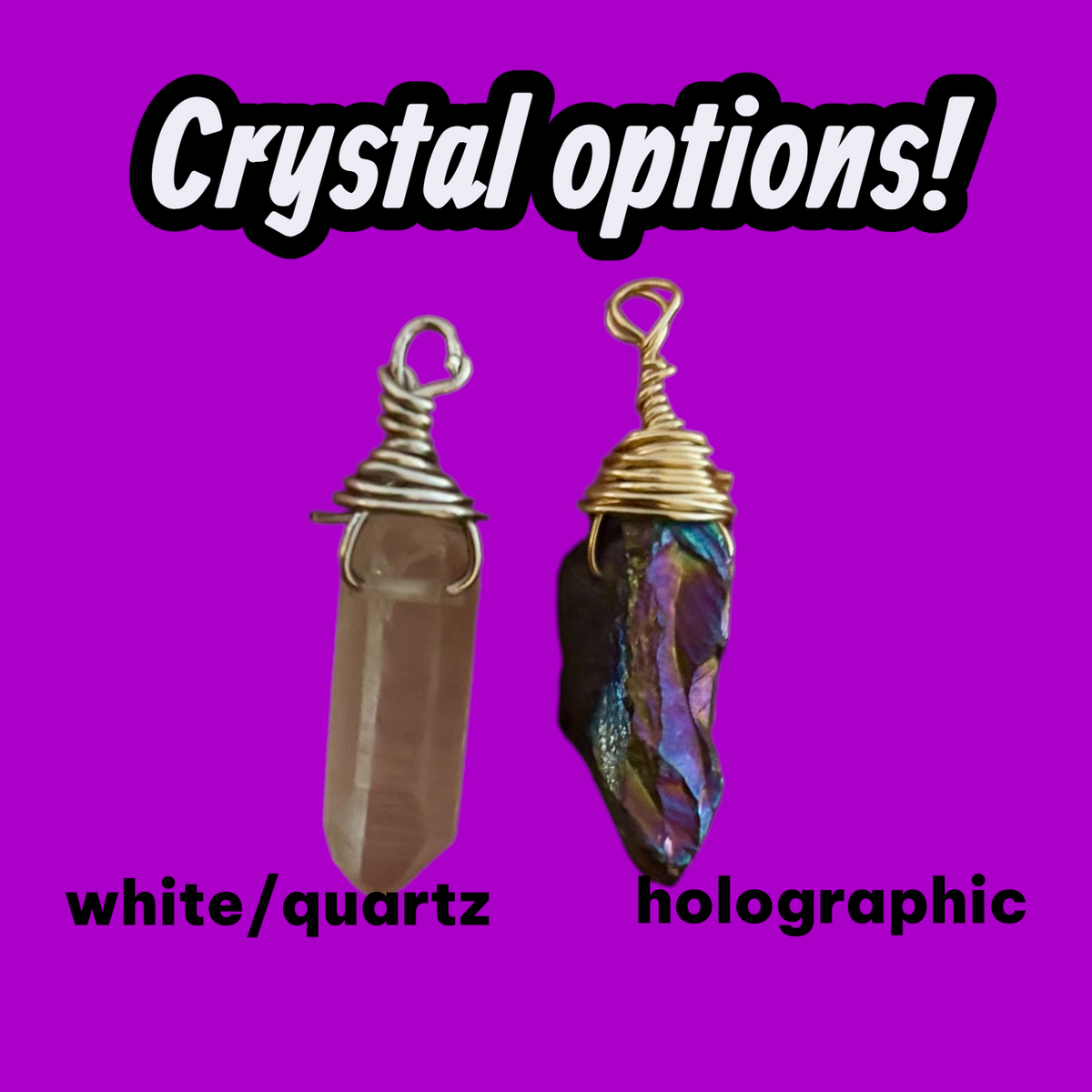 Griz inspired Customizable swirl Crystal Earrings