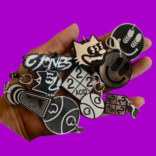 G Jones inspired charms!