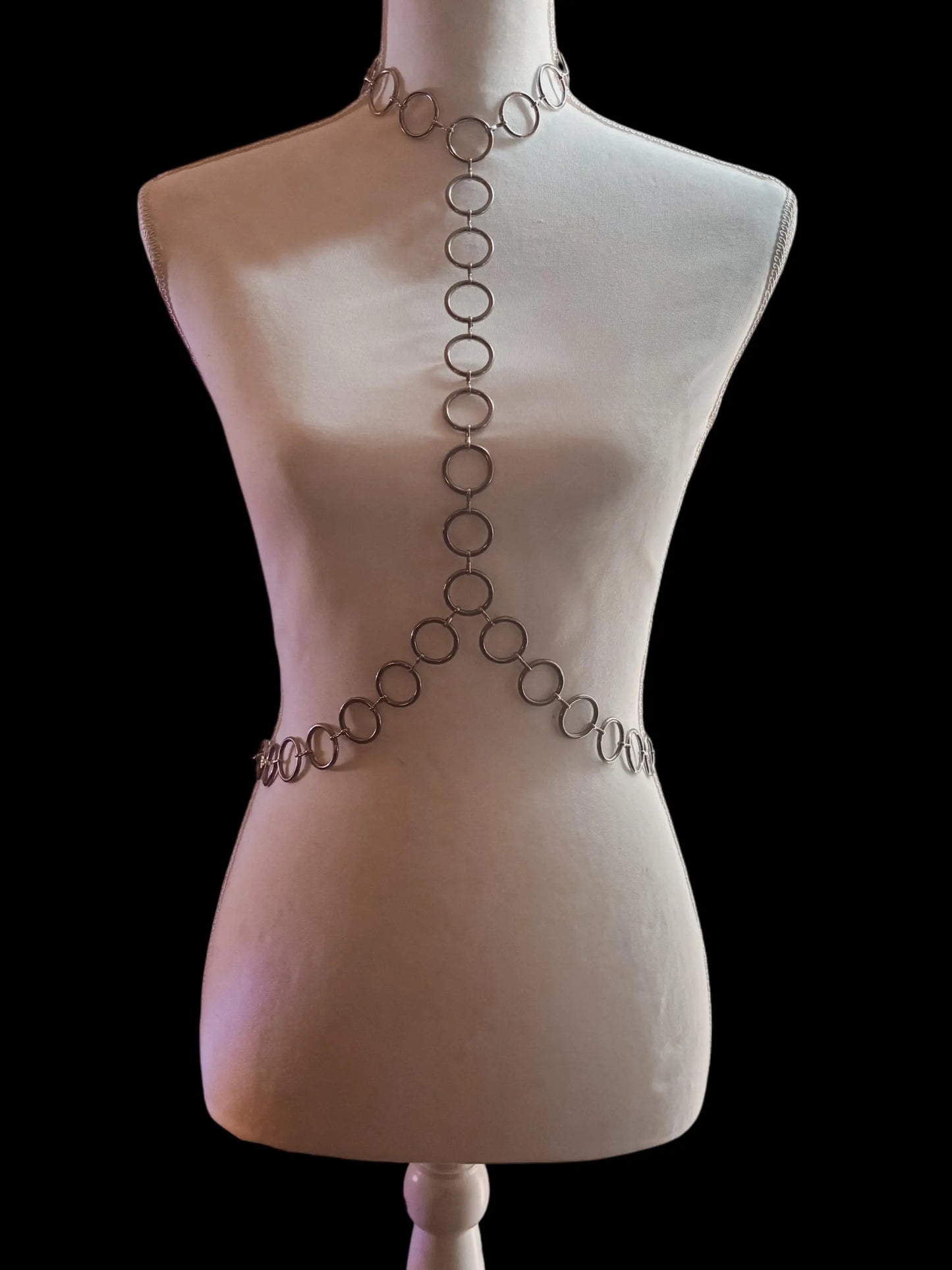 Stainless steel o ring body chain