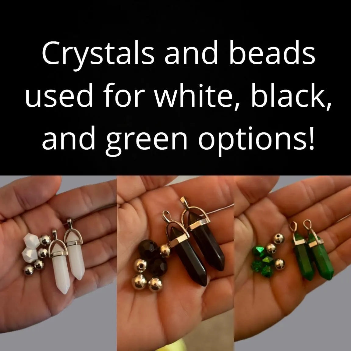 waist bead and stainless steel crystal waist chain stack