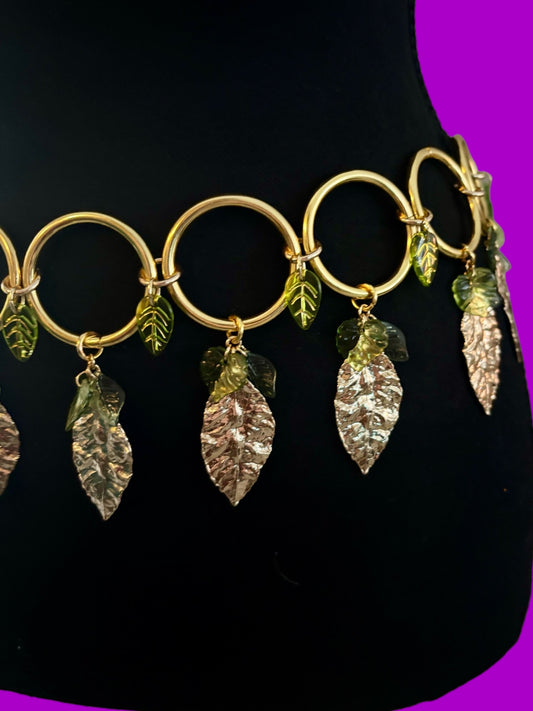 Golden forest fairy ring belt