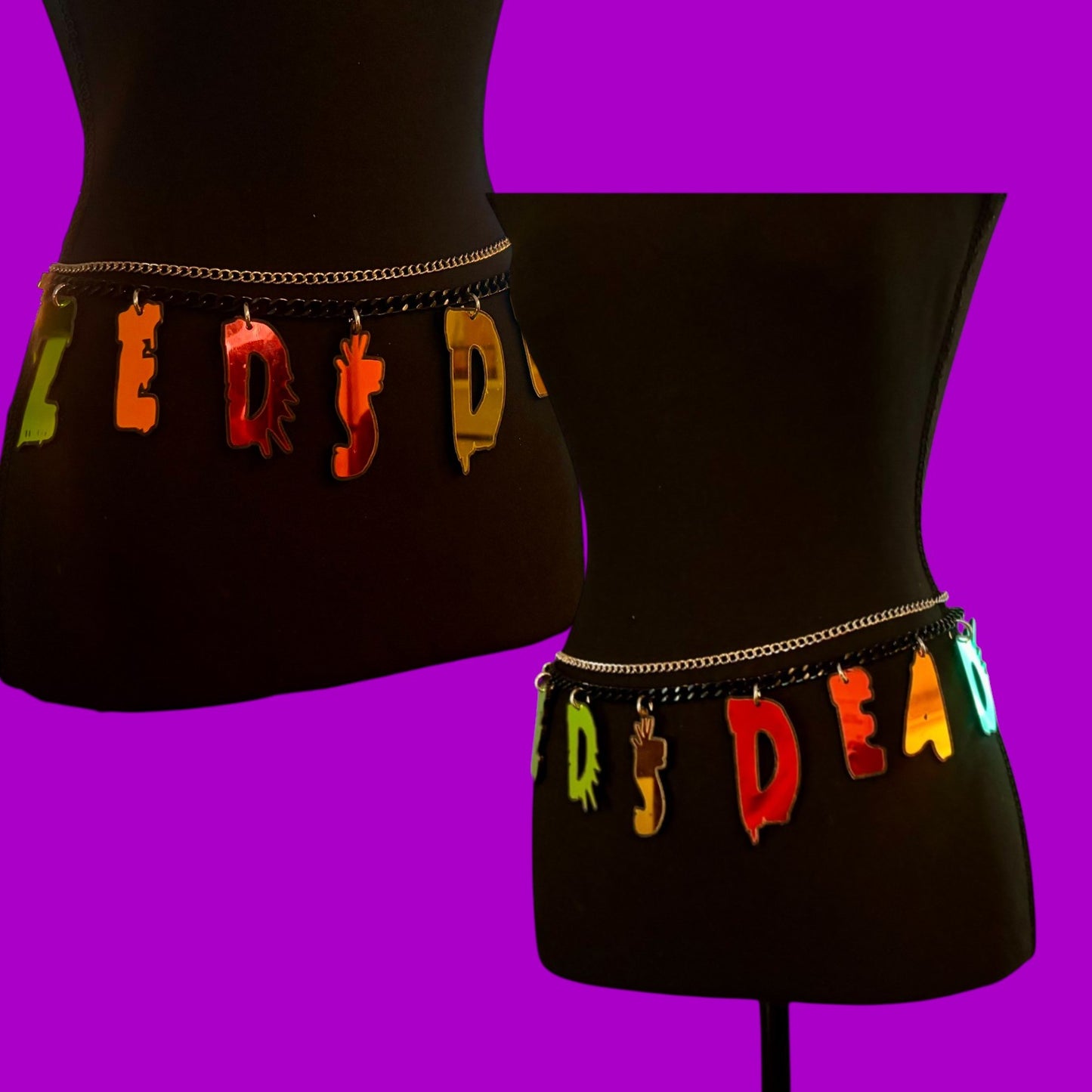 Midnight Holographic LESSON ONE belt