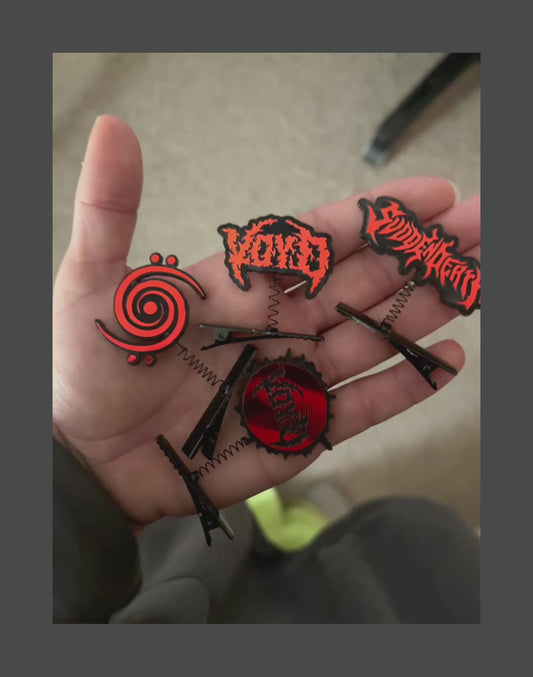 Custom midnight holographic festival sprouts