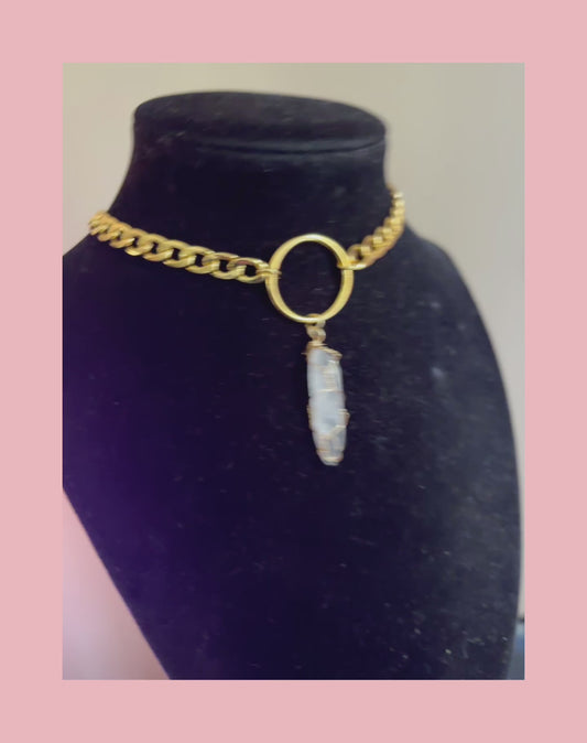 Stainless steel crystal choker