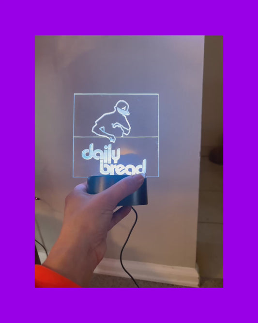 Daily Bread inspired LED light