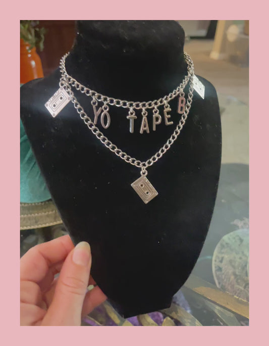 Tape B inspired necklace