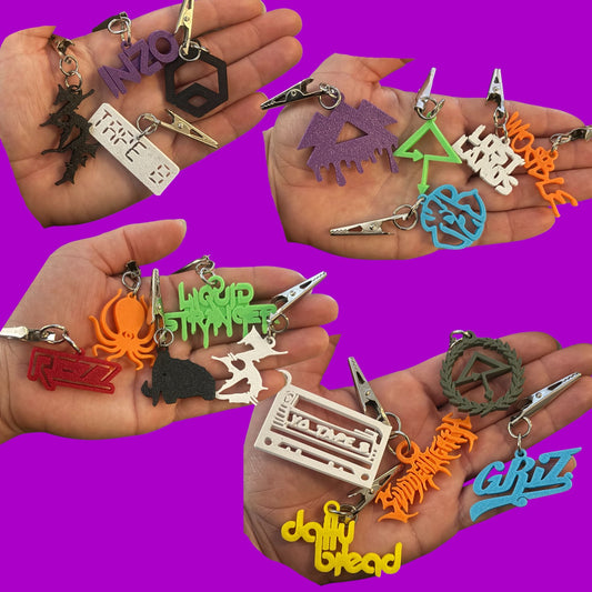 Ready 2 Ship 3D printed hat charms