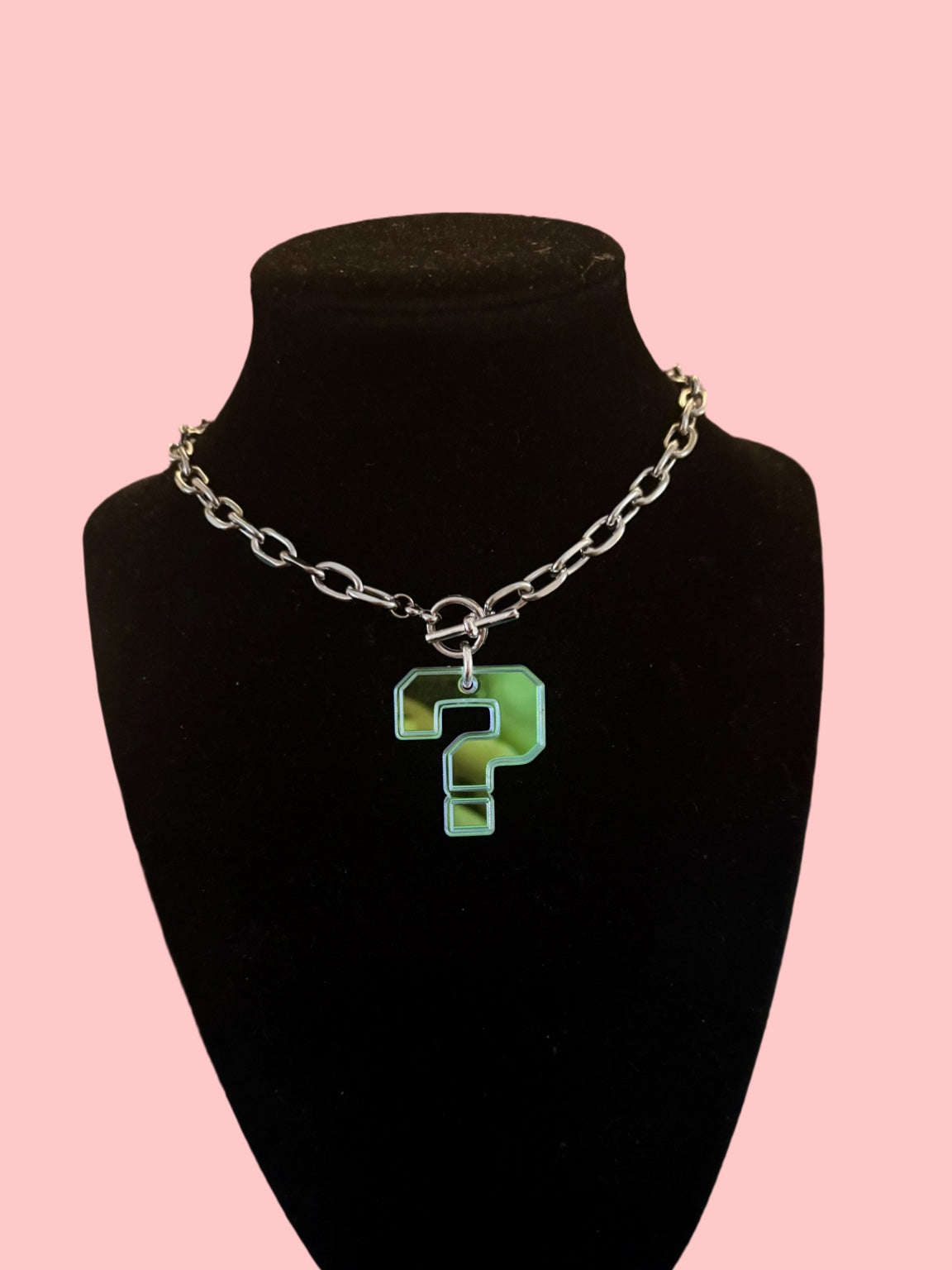 Custom Tiff & Co style silver/gold chain stainless steel necklace