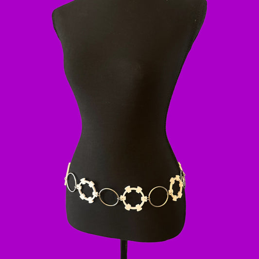 Cassette Wheel 3d printed metal ring belt